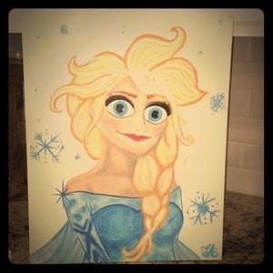 FROZEN canvas